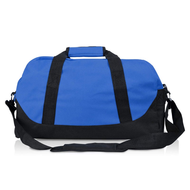 Dalix 18'' Two Tone Duffle Bag in Royal Blue Medium - Image 4